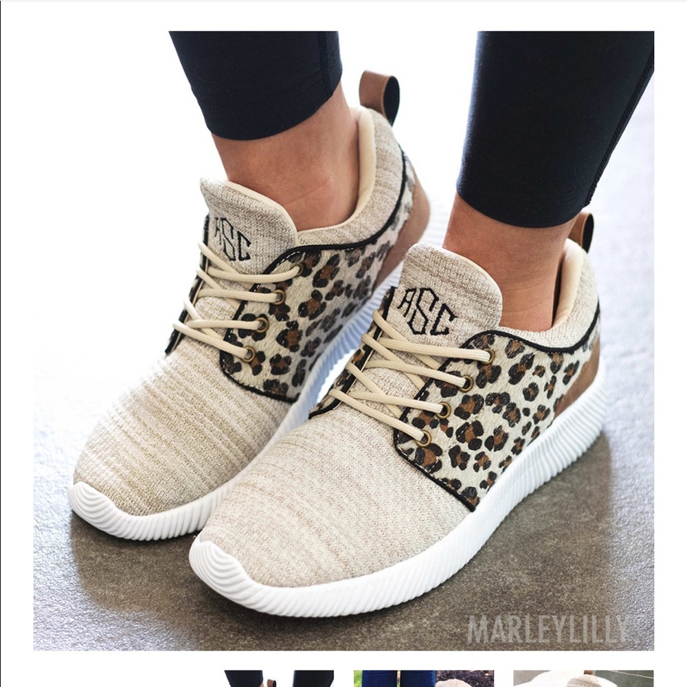 NOT Personalized- Marleylilly Leopard Sneakers